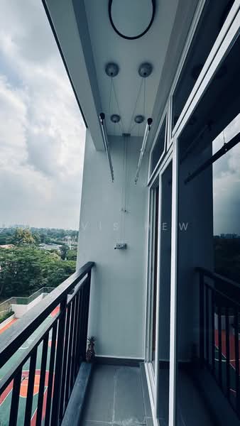 Service Residence for Rent at TRELLIS RESIDENCES - Mavis Hew - Balcony - PropertyGuru.com.my