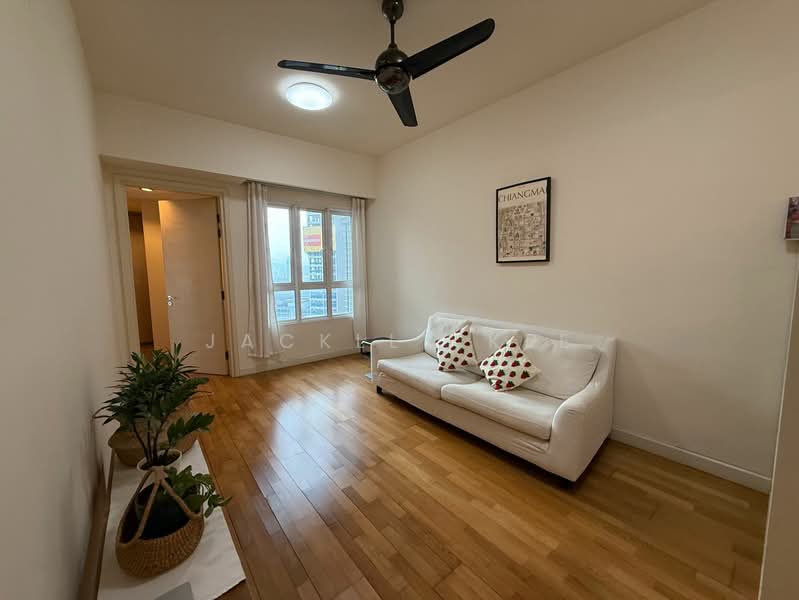 Kondominium untuk Dijual di Tiffani Kiara - Jacklly Kee - Living Room - PropertyGuru.com.my