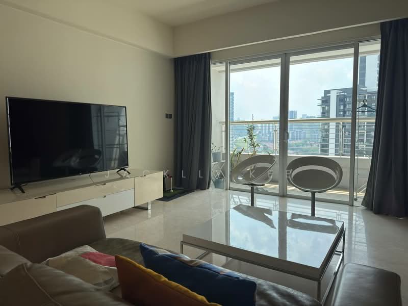 Kondominium untuk Dijual di Tiffani Kiara - Jacklly Kee - Living Room - PropertyGuru.com.my
