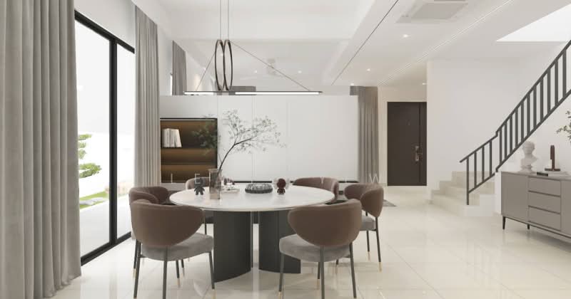 3-storey Terraced House for Sale in Cyberjaya (Selangor) - Lewis Yew - Dining Room - PropertyGuru.com.my