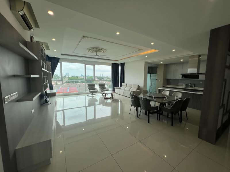 Service Residence for Rent at Uptown Residences - Raymond Chuah - Living Room - PropertyGuru.com.my