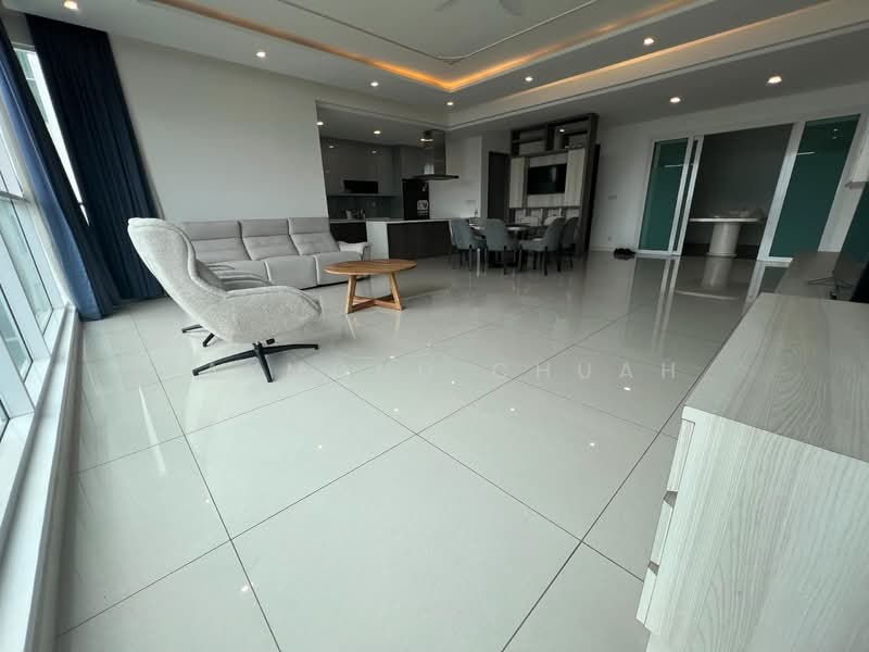 Service Residence for Rent at Uptown Residences - Raymond Chuah - Living Room - PropertyGuru.com.my