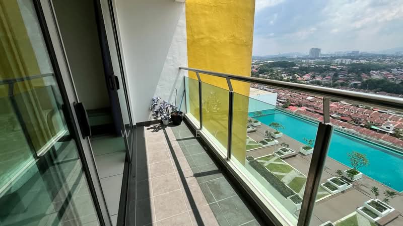 Service Residence for Rent at Evo Soho Suite - Wesley Fu - Balcony - PropertyGuru.com.my