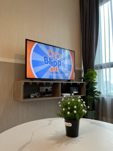 Service Residence for Rent at Cubic Botanical - Kaven Heng - Living Room - PropertyGuru.com.my