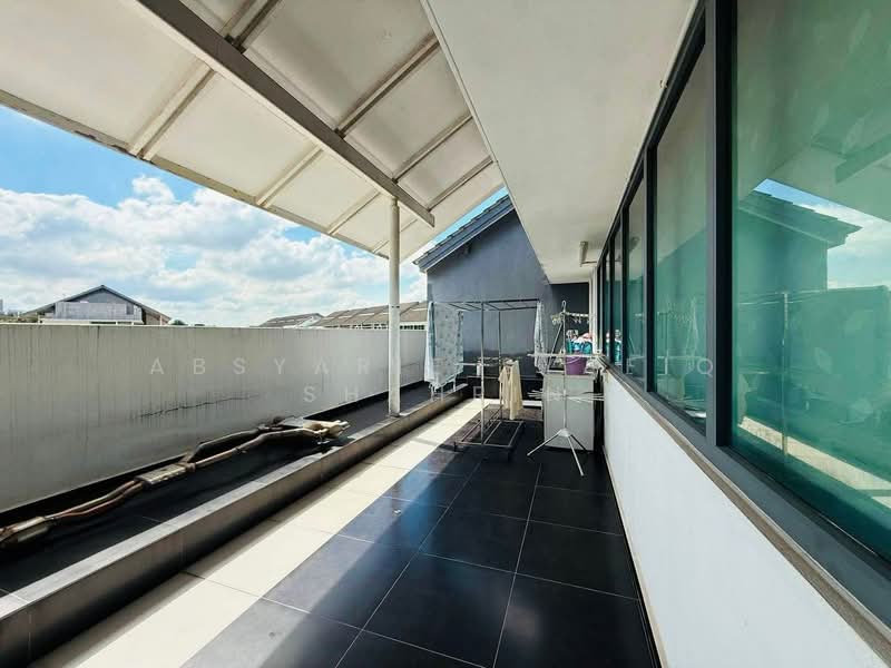 2-storey Terraced House for Sale in Denai Alam (Shah Alam) - Absyarie Syafiq Shahrin - Balcony - PropertyGuru.com.my