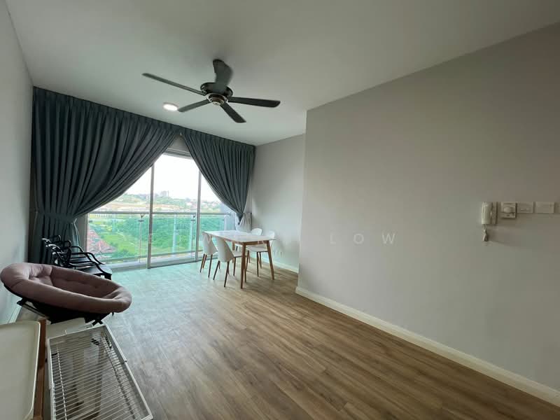 Servis Apartment untuk Dijual di Solaris Dutamas - Edward Low - Living Room - PropertyGuru.com.my