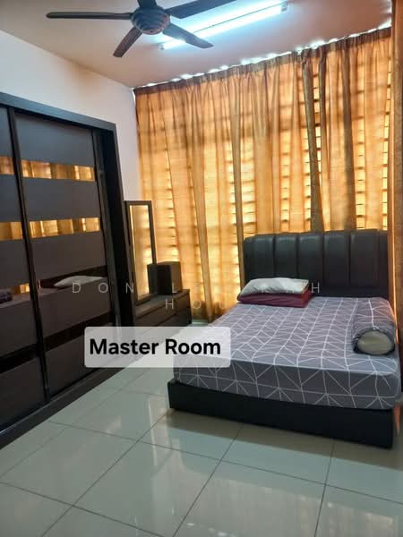 Kondominium untuk Disewa di Mutiara Ville - Don Lee Kah Hou - Master Bedroom - PropertyGuru.com.my