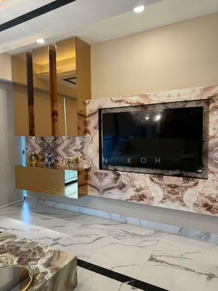 Servis Apartment untuk Disewa di TRX Residences - Kevin Koh - Living Room - PropertyGuru.com.my
