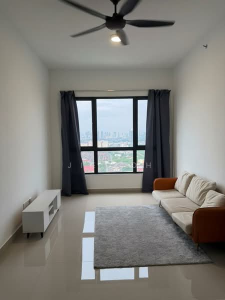 Service Residence for Rent at Residensi Ava @ Kiara Bay - Jie Hoh - Living Room - PropertyGuru.com.my