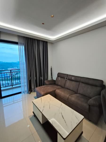 Service Residence for Rent at Country Garden Central Park - Jin Teok - Living Room - PropertyGuru.com.my