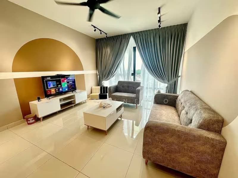 Service Residence for Sale at Southkey Mosaic - Katherine Low - Living Room - PropertyGuru.com.my