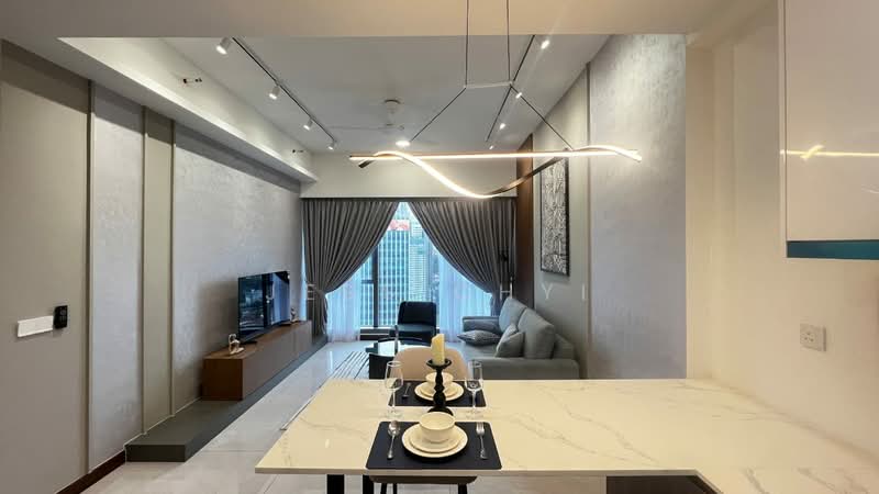 Service Residence for Rent at Cove Residence - Jess Chyi - Living Room - PropertyGuru.com.my