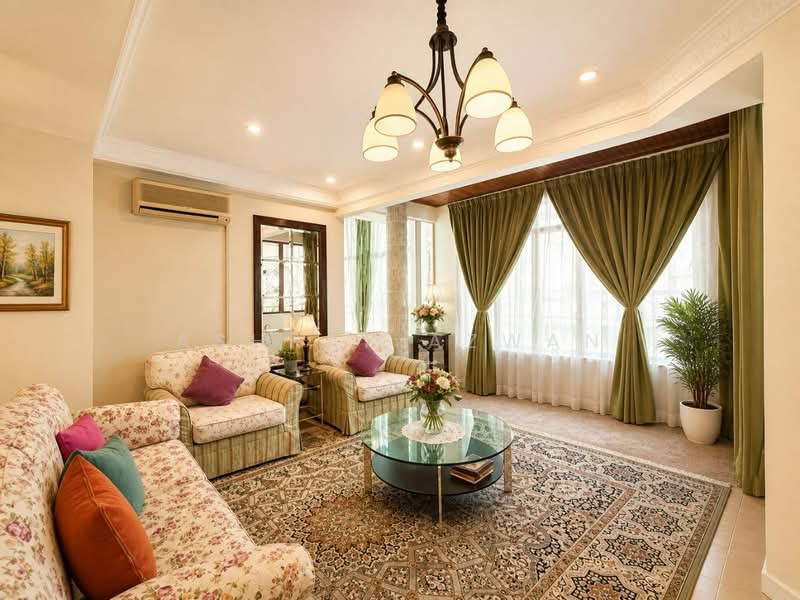 Rumah Teres 2.5 Tingkat untuk Dijual di Taman Setiawangsa (Setiawangsa) - Ashraf Azwan - Living Room - PropertyGuru.com.my
