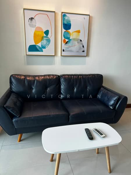 Kediaman Servis untuk Dijual di Paragon Suites @ CIQ - Victor Tan - Living Room - PropertyGuru.com.my