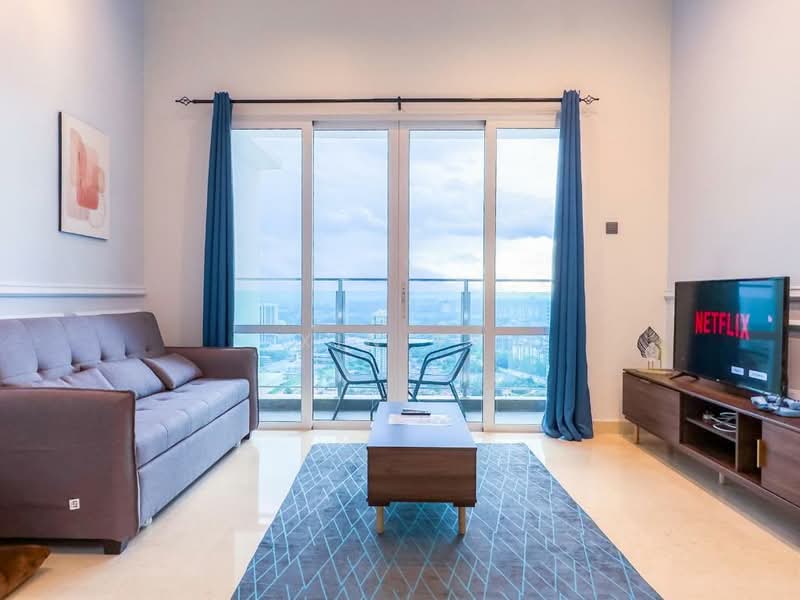 Service Residence for Sale at TriTower Residence @ Johor Bahru Sentral - Xin Yi - Living Room - PropertyGuru.com.my