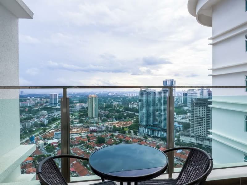 Service Residence for Sale at TriTower Residence @ Johor Bahru Sentral - Xin Yi - Balcony - PropertyGuru.com.my