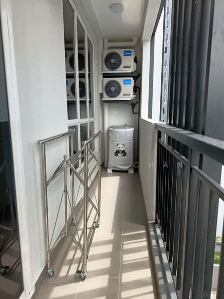 Service Residence for Rent at TRELLIS RESIDENCES - Edmund Chan - Balcony - PropertyGuru.com.my
