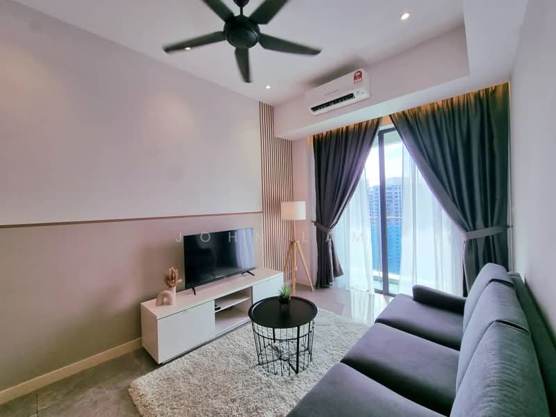 Servis Apartment untuk Dijual di Ooak Serviced Apartments @ Kiara 163 - John Lam - Living Room - PropertyGuru.com.my