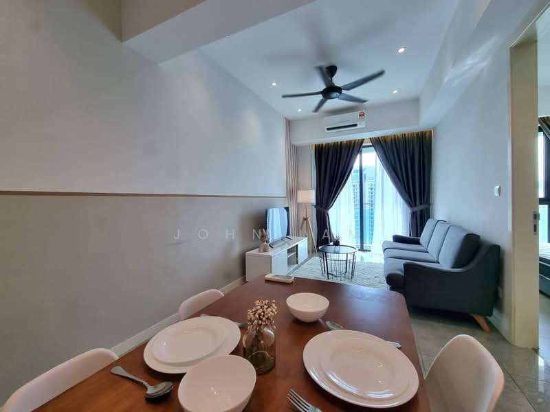 Servis Apartment untuk Dijual di Ooak Serviced Apartments @ Kiara 163 - John Lam - Living Room - PropertyGuru.com.my