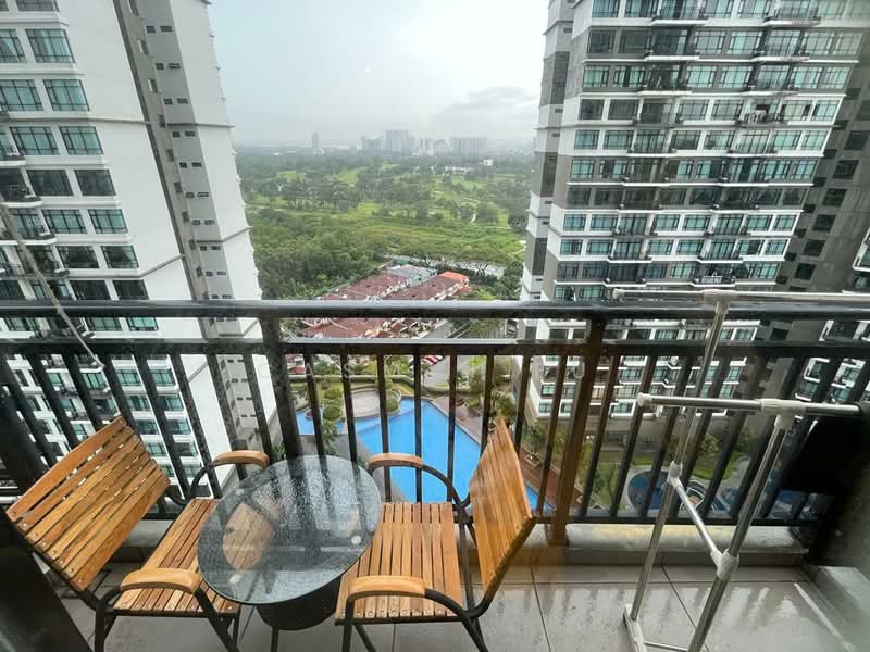 Service Residence for Sale at Molek Regency - Casmin Eu - Balcony - PropertyGuru.com.my