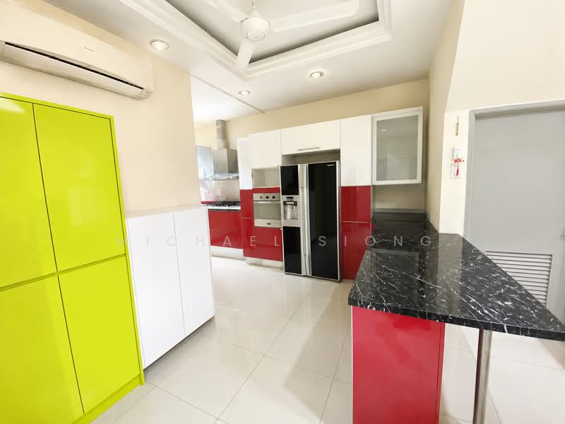 Rumah Berkembar untuk Dijual di Anggun 2 Residence (Rawang) - Michael Siong - Kitchen - PropertyGuru.com.my