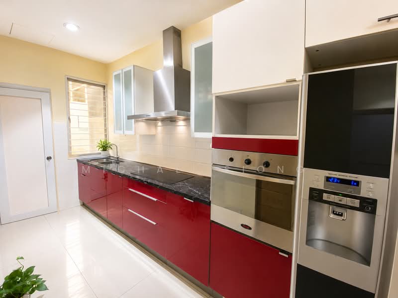 Rumah Berkembar untuk Dijual di Anggun 2 Residence (Rawang) - Michael Siong - Kitchen - PropertyGuru.com.my