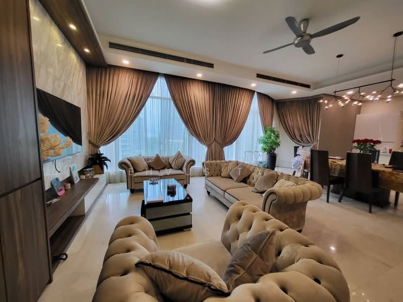 Condominium for Rent at Quadro Residences - Rehvus Tan - Living Room - PropertyGuru.com.my