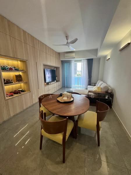 Service Residence for Rent at Ooak Serviced Apartments @ Kiara 163 - Eda Wong - Living Room - PropertyGuru.com.my