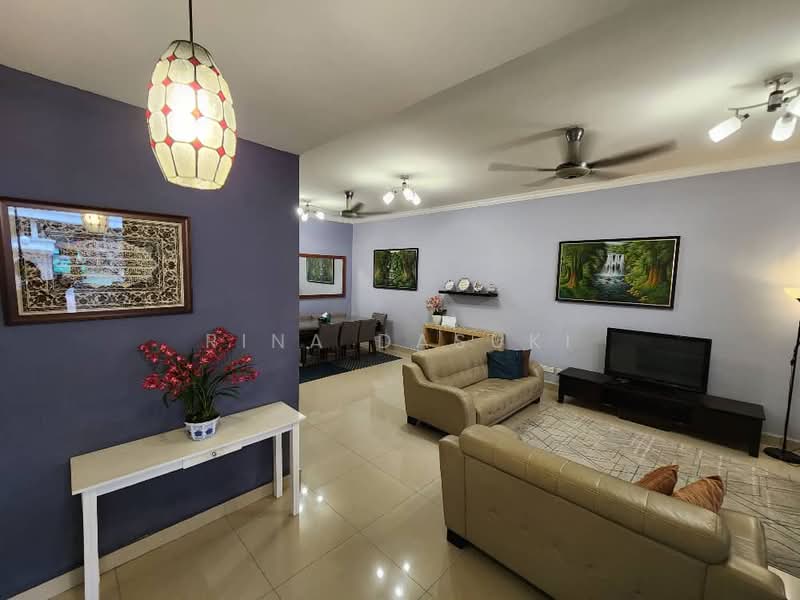 Rumah Teres 2 Tingkat untuk Dijual di Alam Impian (Shah Alam) - Rina Dasuki - Living Room - PropertyGuru.com.my