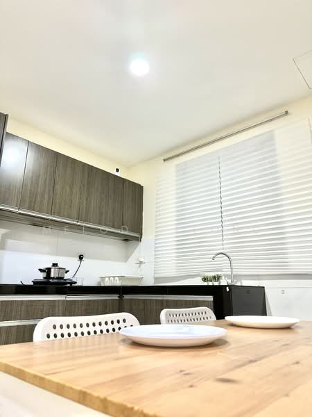 Service Residence for Rent at Greenz (Residensi Flora) @ One South - Melody Leong - Kitchen - PropertyGuru.com.my
