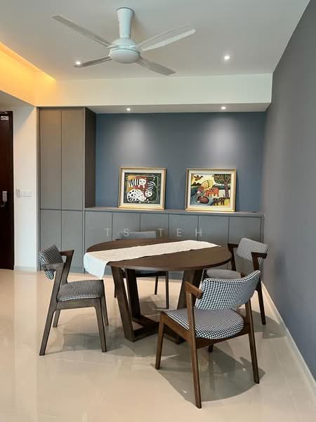 Service Residence for Rent at Residensi Solaris Parq - TS Teh - Dining Room - PropertyGuru.com.my