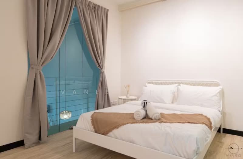 Service Residence for Rent at The Scott Garden SOHO - Vaness Chin - Bedroom - PropertyGuru.com.my