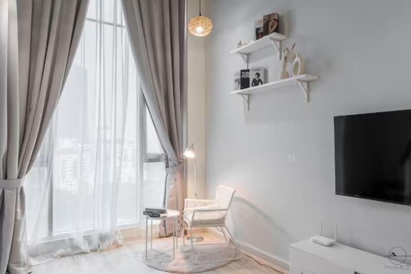 Service Residence for Rent at The Scott Garden SOHO - Vaness Chin - Living Room - PropertyGuru.com.my