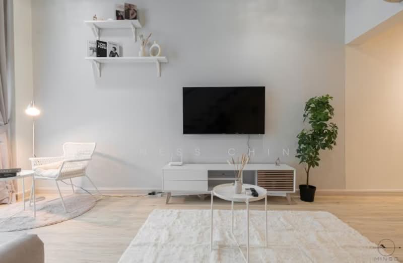 Service Residence for Rent at The Scott Garden SOHO - Vaness Chin - Living Room - PropertyGuru.com.my