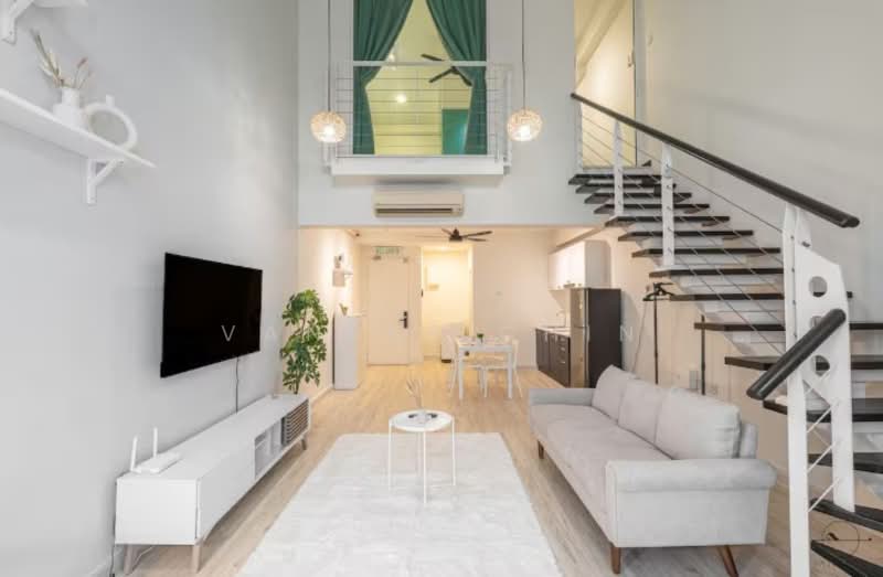 Service Residence for Rent at The Scott Garden SOHO - Vaness Chin - Living Room - PropertyGuru.com.my