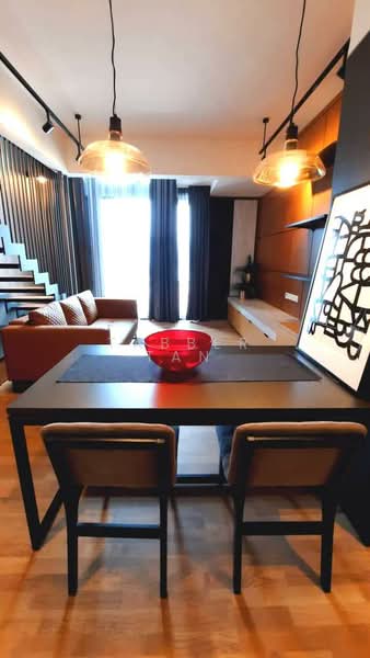 Condominium for Rent at Twy Duplex Condos - Tabber Tan - Living Room - PropertyGuru.com.my
