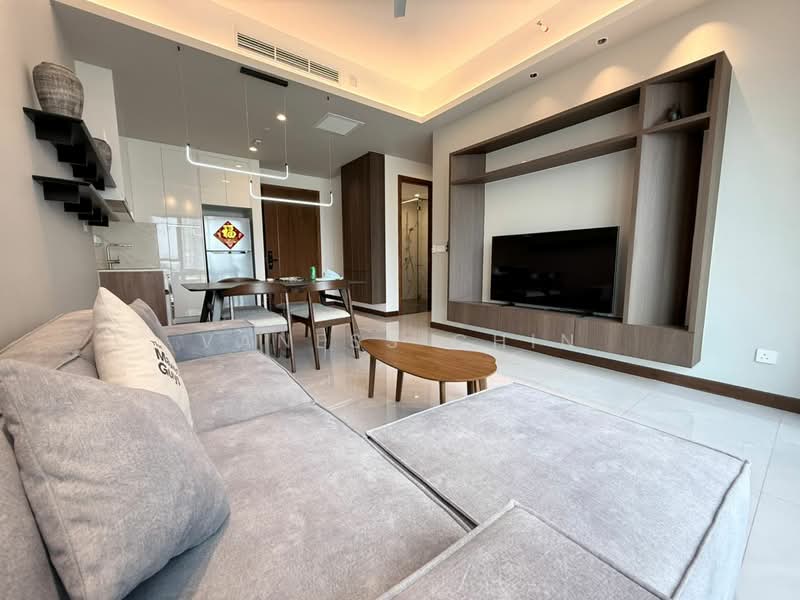 Service Residence for Rent at Core Residence @ TRX - Vaness Chin - Living Room - PropertyGuru.com.my