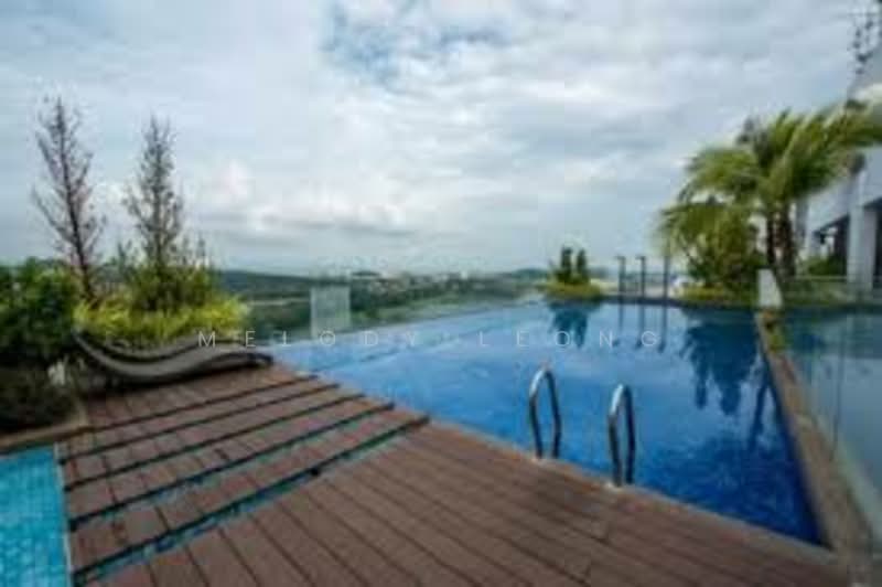 Service Residence for Rent at Greenz (Residensi Flora) @ One South - Melody Leong - Pool - PropertyGuru.com.my