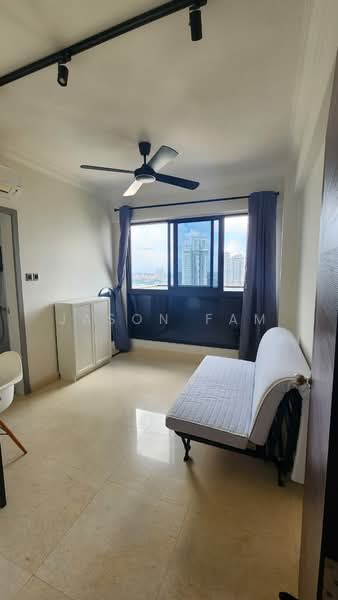 Service Residence for Sale at V@SUMMERPLACE - Jason Fam - Living Room - PropertyGuru.com.my