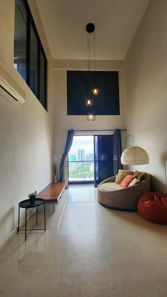 Service Residence for Sale at V@SUMMERPLACE - Jason Fam - Living Room - PropertyGuru.com.my