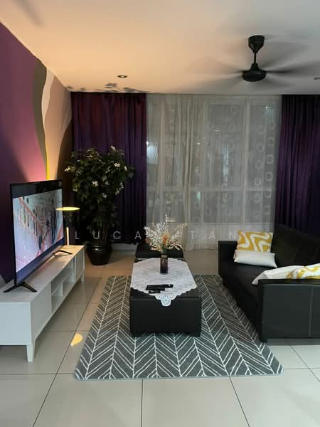 Service Residence for Rent at The Loft @ ZetaPark - Lucas Tan - Living Room - PropertyGuru.com.my