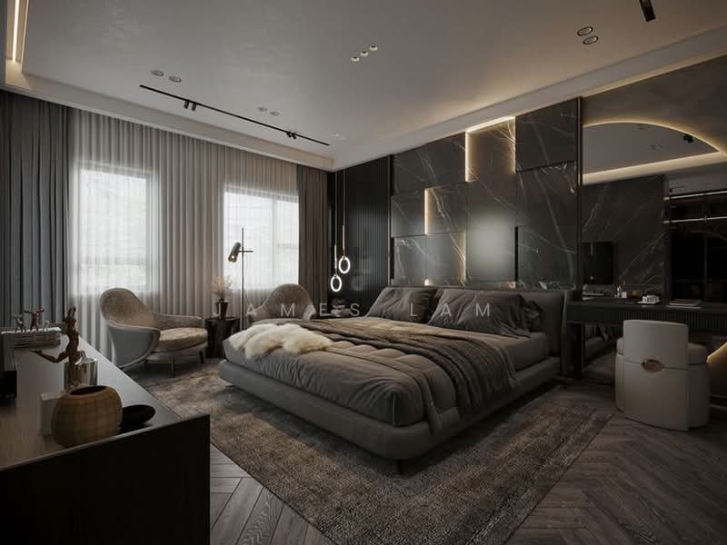 Service Residence for Sale at The Oval - James Lam - Master Bedroom - PropertyGuru.com.my