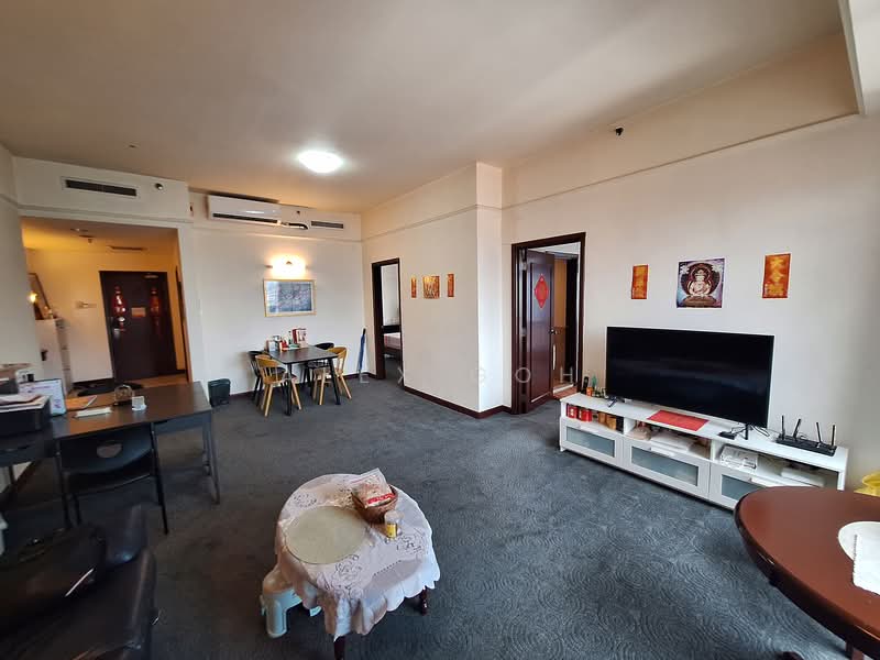 Service Residence for Sale at Berjaya Times Square - Alex Goh - Living Room - PropertyGuru.com.my