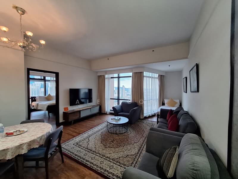 Service Residence for Sale at Berjaya Times Square - Alex Goh - Living Room - PropertyGuru.com.my