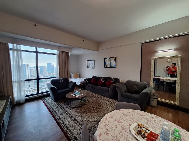 Service Residence for Sale at Berjaya Times Square - Alex Goh - Living Room - PropertyGuru.com.my