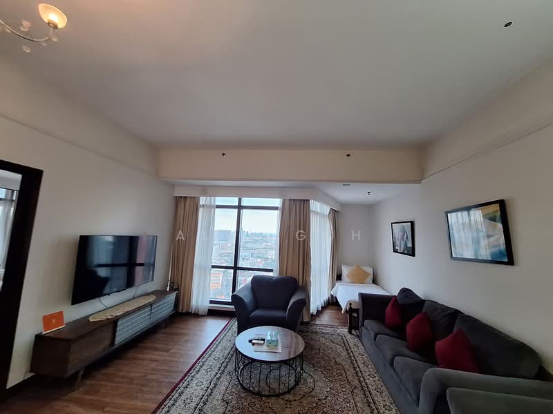 Service Residence for Sale at Berjaya Times Square - Alex Goh - Living Room - PropertyGuru.com.my