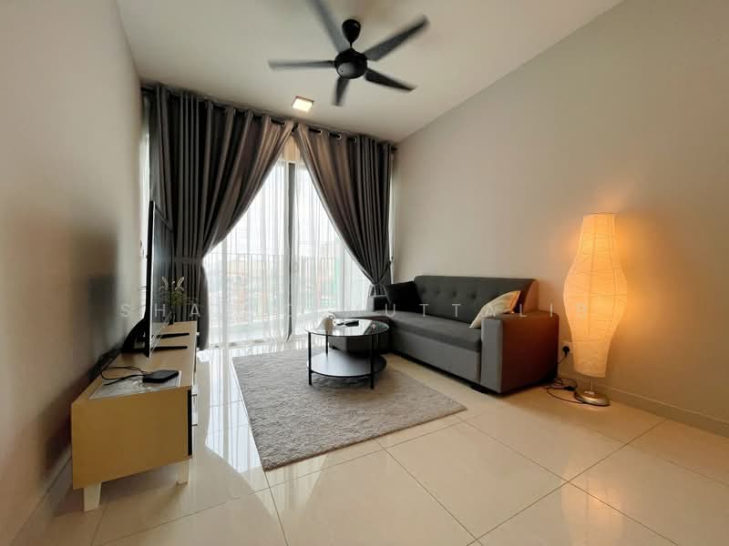 Service Residence for Sale at Datum Jelatek (LINQ Sky Residence) - Shafiq Muttalib - Living Room - PropertyGuru.com.my
