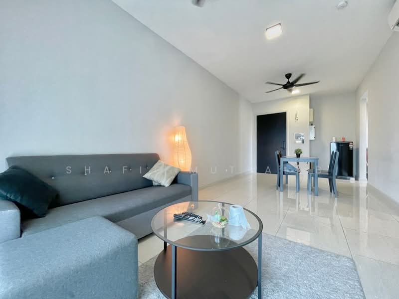 Service Residence for Sale at Datum Jelatek (LINQ Sky Residence) - Shafiq Muttalib - Living Room - PropertyGuru.com.my