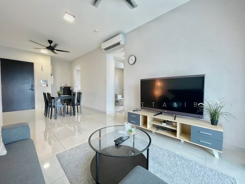 Service Residence for Sale at Datum Jelatek (LINQ Sky Residence) - Shafiq Muttalib - Living Room - PropertyGuru.com.my