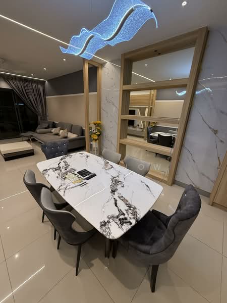 Servis Apartment untuk Disewa di Sunway Geo Residence - Alex Low - Living Room - PropertyGuru.com.my